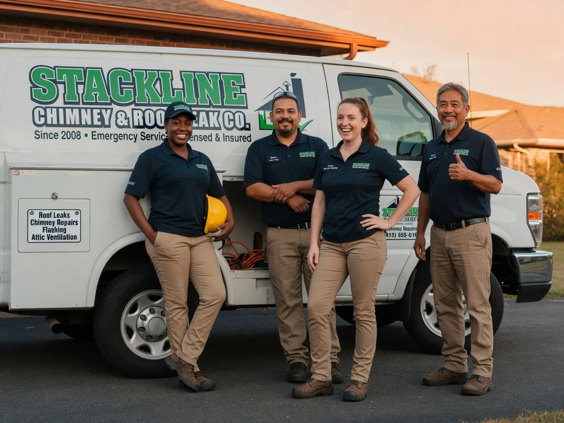 Chimney flashing repair company in Nova, OH